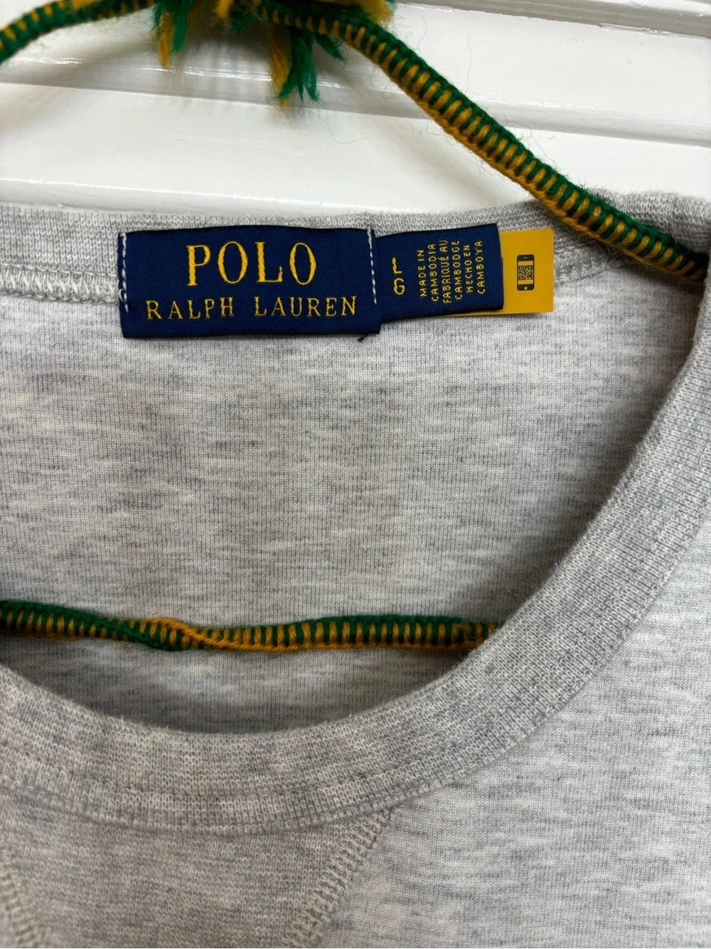 Polo Ralph Lauren Men’s  Big Pony Crewneck Sweatshirt Gray